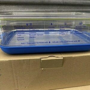 Princess House Vida Sana Medium Vegetable Keeper New in Box